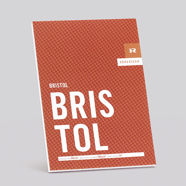 Roemerturm_BRISTOL Romerturm BRISTOL Block 180g hellweiß glatt