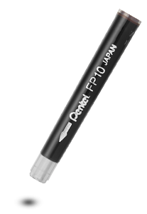 fp10-sp_d-nachfuell-color-brush Pentel Pocket Brush Pen Patronen 4er Pack (FP10)