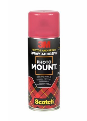 3M spray glue Photo Mount 400 ml 3M spray glue Photo Mount 400 ml rote Dose