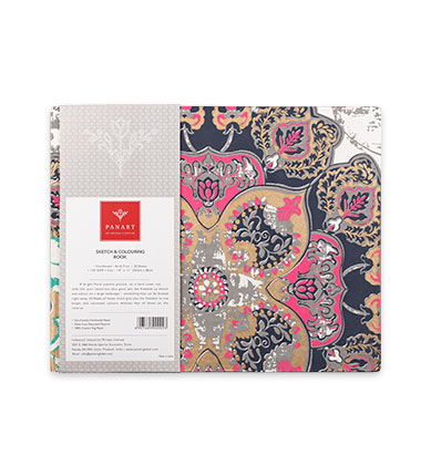 floral-pad-01 PANART Floral Sketchpad 36x28cm
