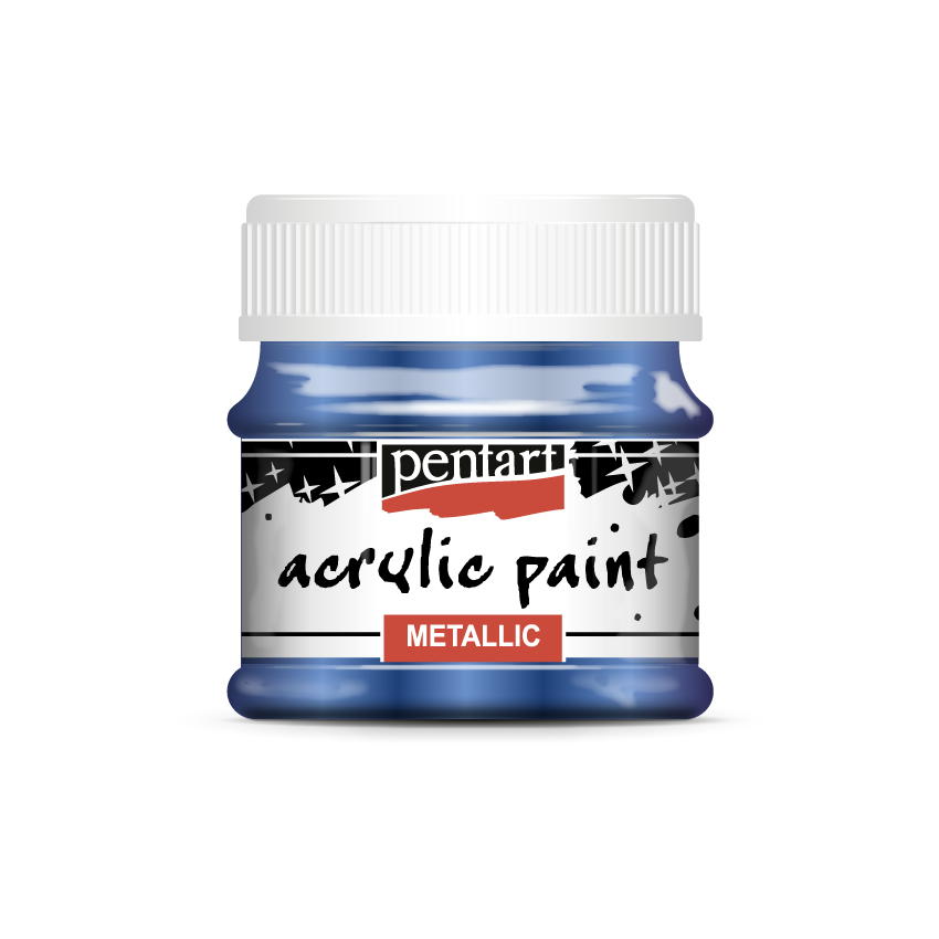 Pentart Acrylfarbe Metallic/Pearl 50ml