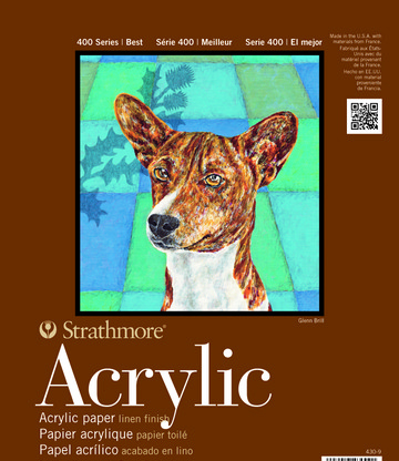 4311-strathmore-serie-400FuNaHjp54PqbJ Strathmore 400 Acrylic paper Bogen 400g 45.7 x 61 cm (4311) 10er Pack