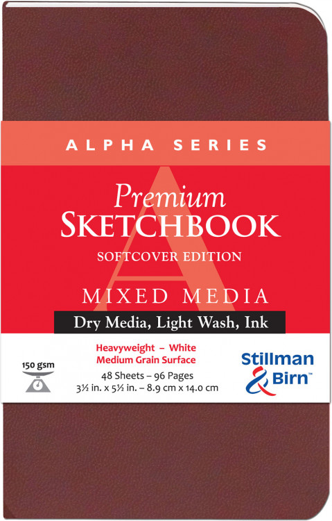 stillman Stillman und Birn Skizzenbuch ALPHA Softcover 150g 46 Blatt